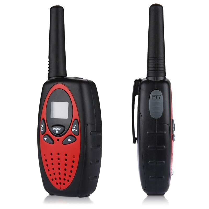 4X radio ensemble 8 canaux talkie-walkie PMR Radio Portable atteindre 5 km 2 voies Radio LCD affichage UHF400-470MHZ