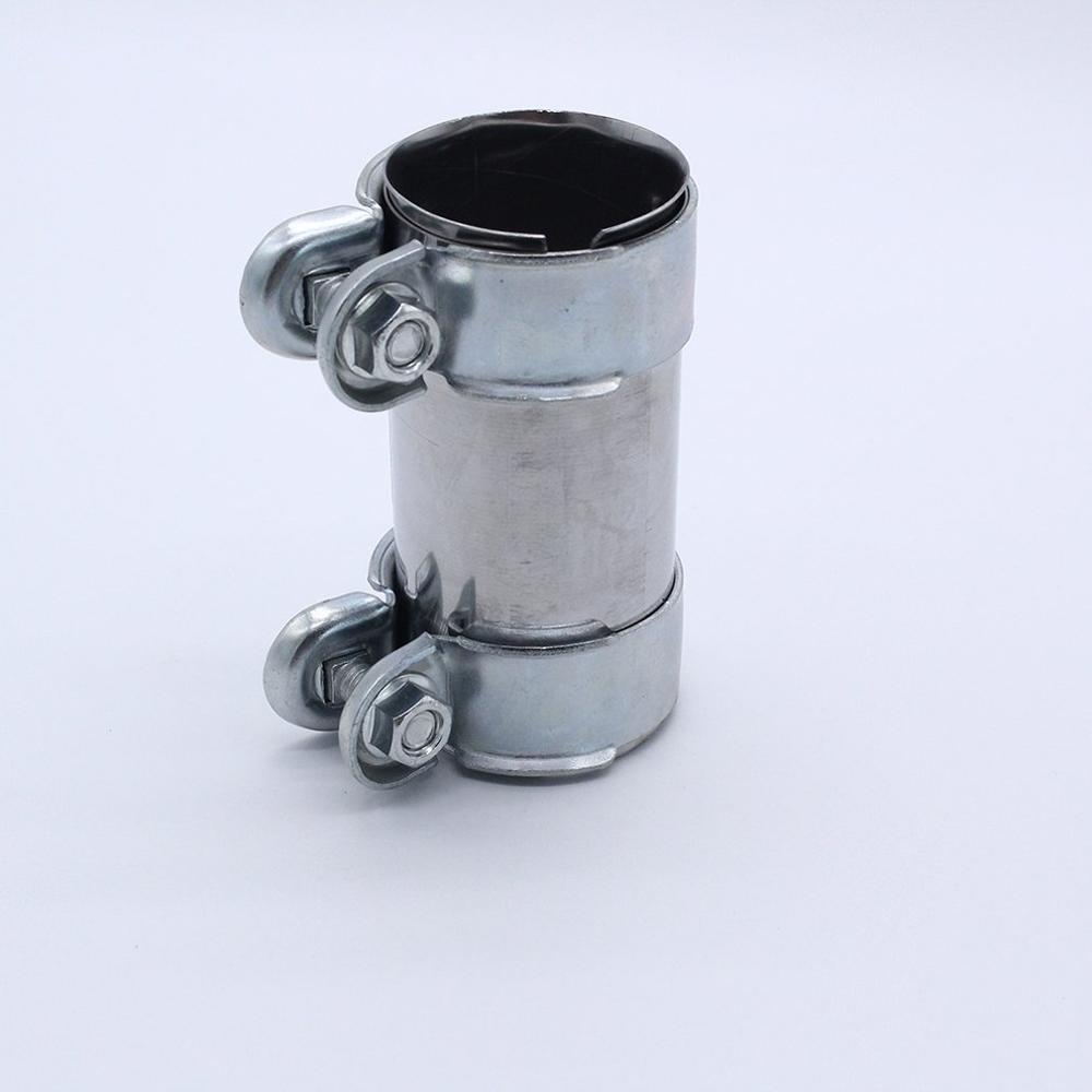 Exhaust Pipe Sleeve Connector Fixture Exhaust Clamp For 2.25" Exhaust Systems Only Exhaust Pipe Clamp