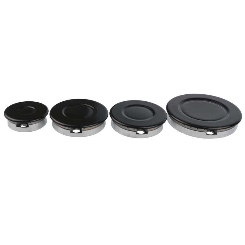 Kitchen Universal Long Internal Boss Type Gas Hob Top Burner &amp; Lid Kit Brolur Gas Cooker Cooktop Home