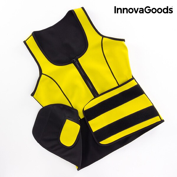 Chaleco-Faja Deportivo con Efecto Sauna para Mujer InnovaGoods
