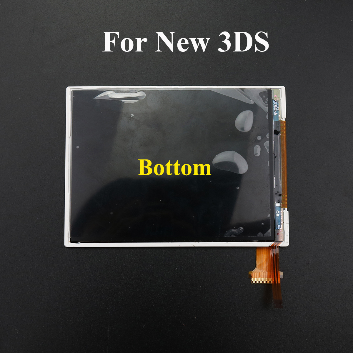 Pantalla LCD superior inferior para Nintendo DS Lite NDS NDSL NDSi nueva pieza de repuesto para consola de juegos 3DS LL XL, 1 ud.: YELLOW