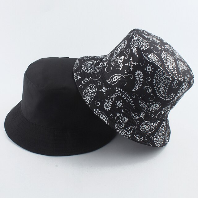 Panama Emmer Hoed Mannen Vrouwen Zomer Emmer Cap Banana Print Geel Bob Hoed Hip Hop Gorros Vissen Visser Hoed: xin yao hua hei