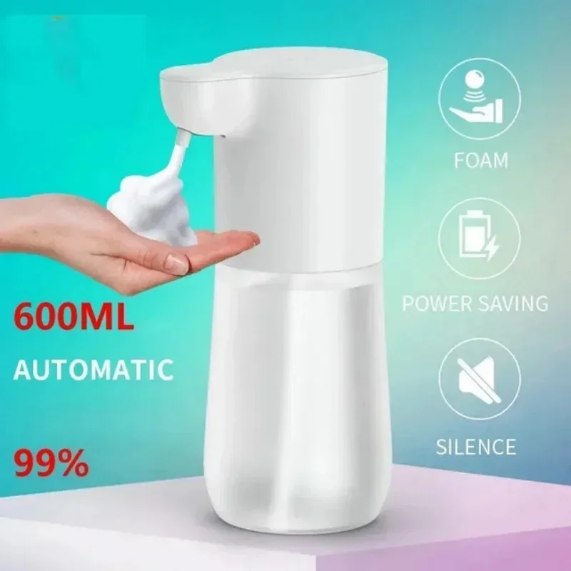 Xiaomi Automatic Soap Dispenser Touchless Foaming Soap Dispenser 380ml USB Rechargeable Electric 4 Level Adjustable For Home: Blue