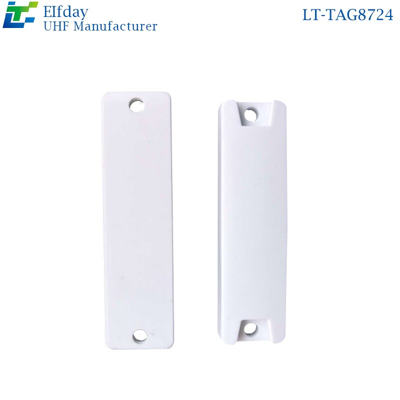 Etiqueta Anti-Metal RFID, etiqueta pasiva RF de larga distancia, 915M, UHF, ABS, 50 piezas