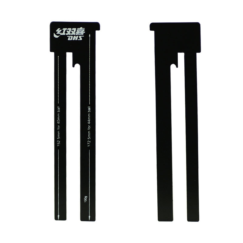 DHS table tennis umpire standard net measurer ruler for table tennis games ping pong ruler accessories