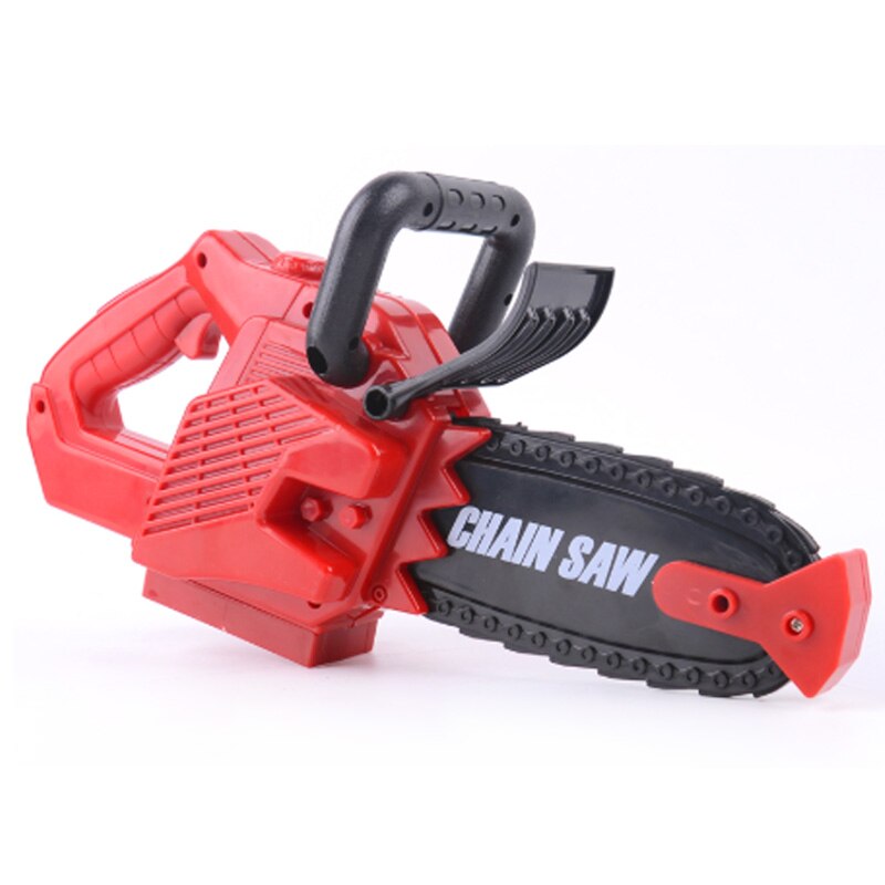 Pretend Play Spinning Kleine Kettingzaag Met Geluid Power Tool Tuin Gereedschap Simulatie Speelgoed Voor Kinderen Jongens