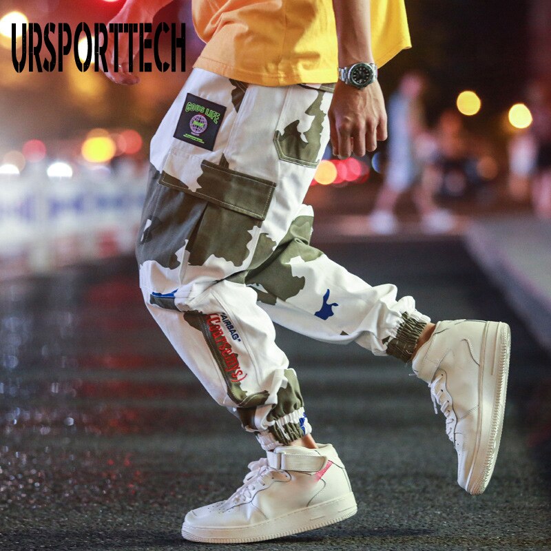 Pantalón Cargo Pants Camuflajeado Para Hombre Pantalones Cargo De