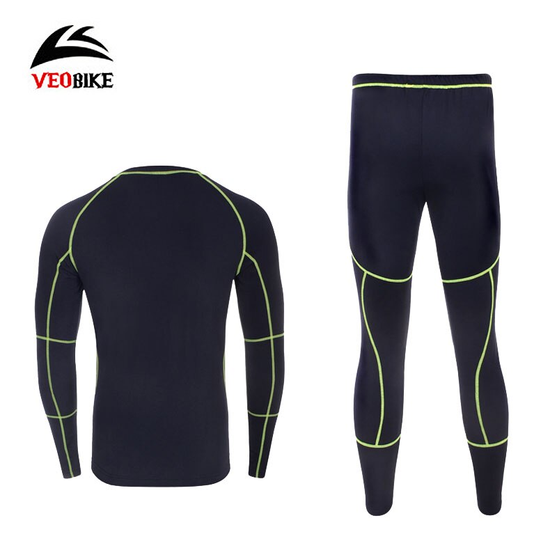 Men's Thermal Underwear Male Apparel Sets Autumn Winter Warm Clothes Riding Suit