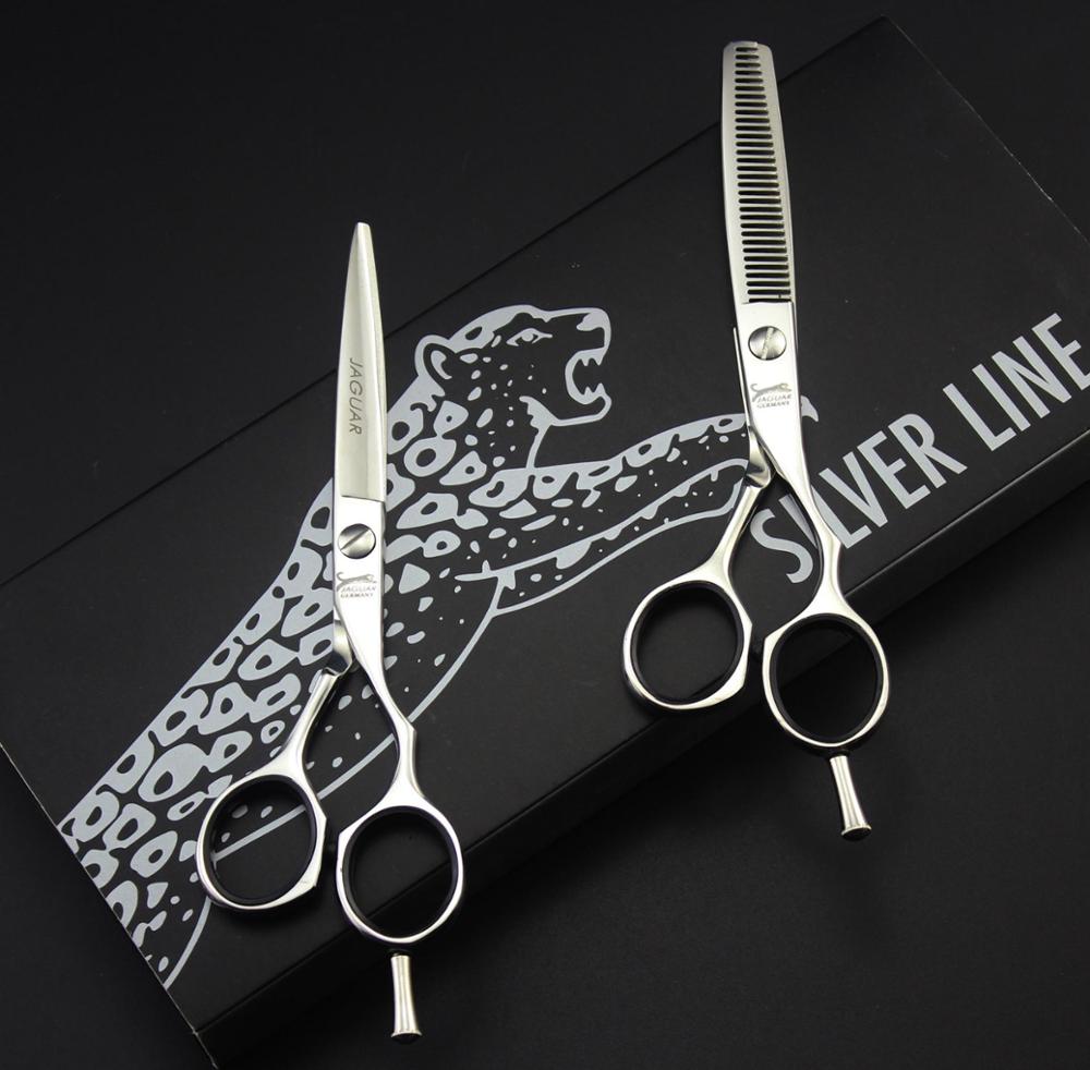 JAGUAR haar schere professionelle 4.5 & 5.0 & 5.5 & 6.0 & 6,5 zoll set schneiden Verdünnung friseur barber salons hört