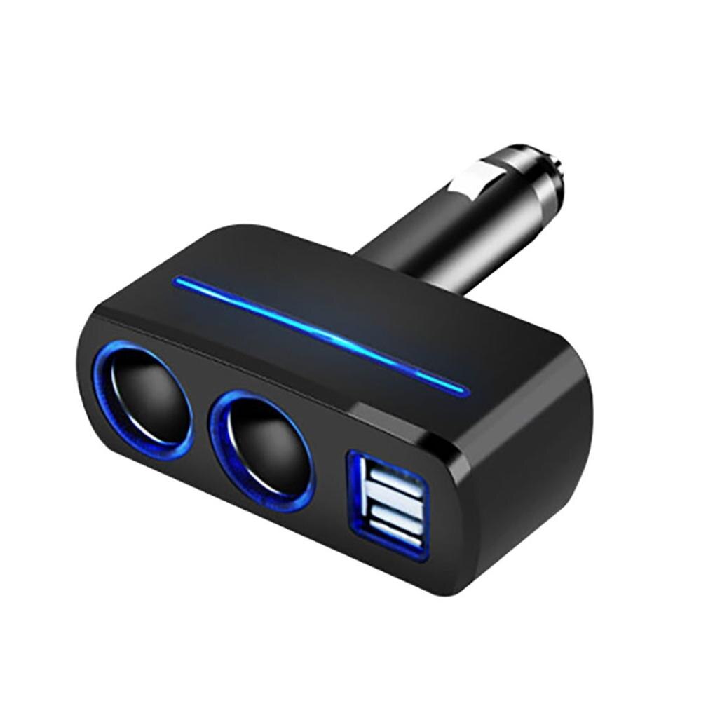 2019 2 porte USB 2.0 Bettery Caricatore 12V 24V E Doppio prese 2-modo macchina caricabatterie estensore divisore Accendisigari Carregador De Carro