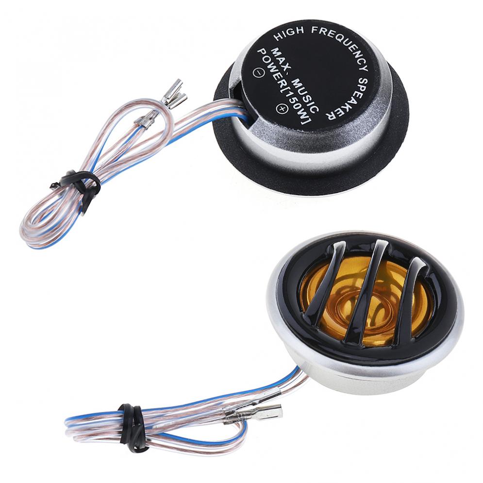 2pcs Car Speakers 150W Car Horn Dome Tweeter Audio Loudspeaker auto sound tweeter speakers Treble Speaker for Car stereo