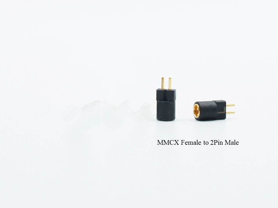 Headphone Cable Adapter - 2Pin 0.78mm to MMCX - PENON: Type-A Black