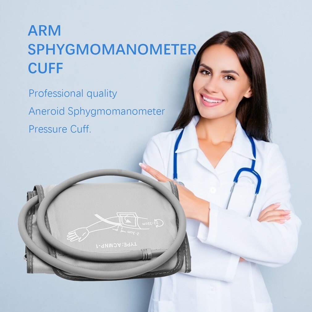 Tragbare 22-32 CM Arm Manschette Digitale MonitorPortable Einzigen Rohr Tonometer Manschette Für Blutdruckmessgerät Manometer Manschette