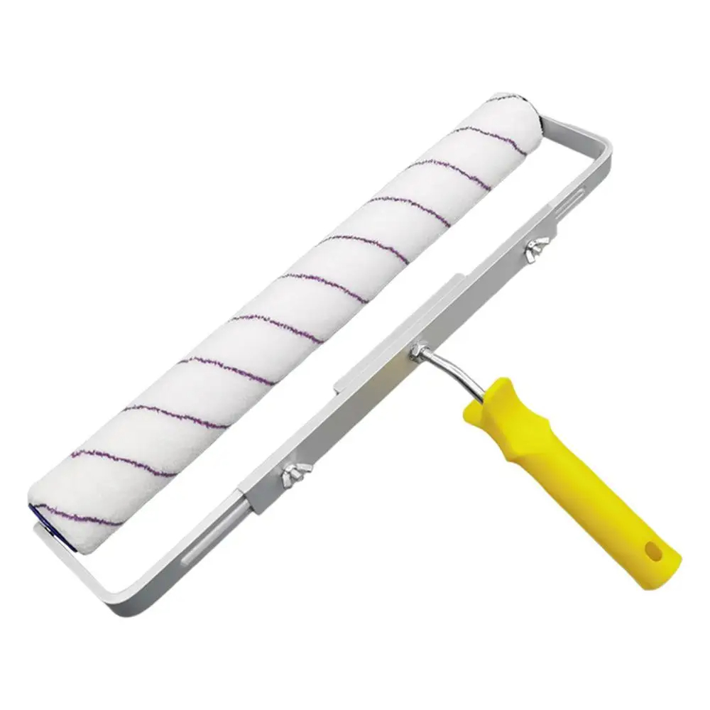 18 Zoll Roller Pinsel für Wände mit Rahmen Farb roller Set Home Mal zubehör für Tür Schlafzimmer nach Hause: Maroon