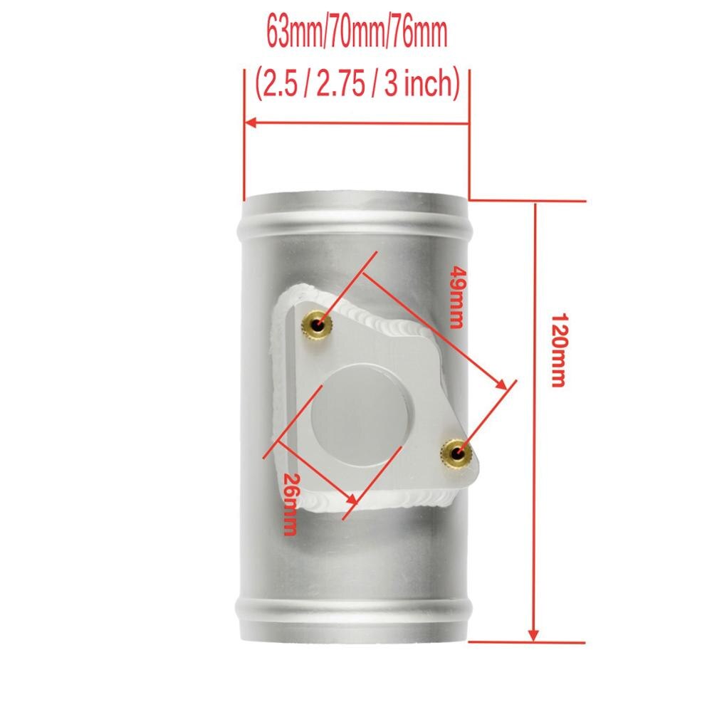 Air Flow Sensor Adapter Performance Air Intake Meter Mount 63 70 76mm for TOYOTA for MAZDA 3 6 for SUBARU SUZUKI SWIFT JIMNY MAF