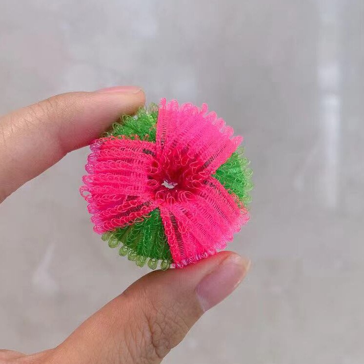 1 Pc Laundry Washing Machine Sticky Hair Anti-entanglement Cleaning Clothes Ball 4cm Mini Nylon Laundry Balls for Home Products: 4cm red
