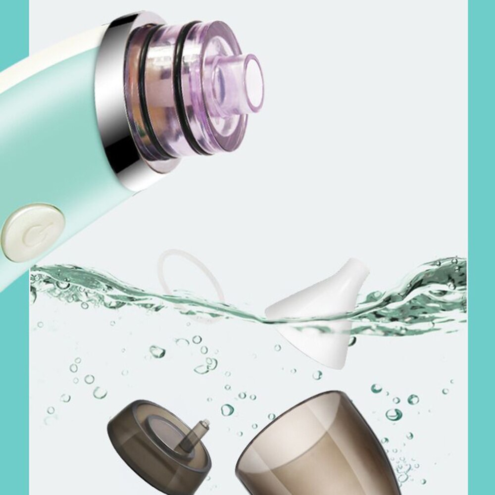 1Pc Baby Neuszuiger Elektrische Draagbare Automatische Neus Cleaner Snot Vacuüm Sucker Voor Peuter