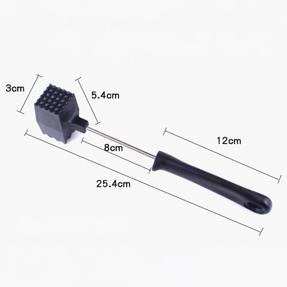 2 Stuks Rvs Double-Side Biefstuk Varkensvlees Vlees Hamer Beater Mallet Rundvlees Kip Keuken Vlees Gevogelte Hulpmiddel