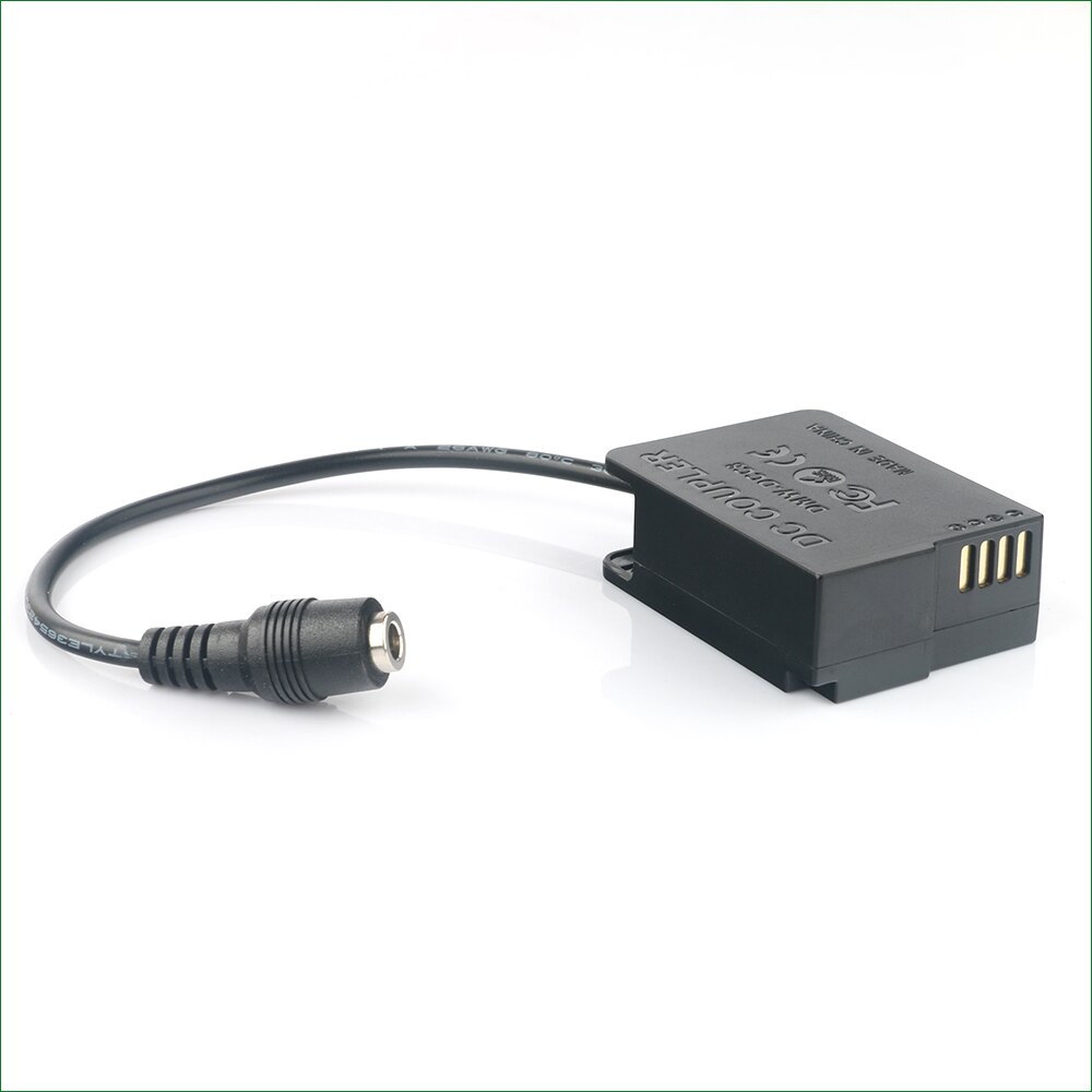 DMW-DCC8 DC Coupler Power Connector DMW-BLC12 Dummy Battery for Panasonic DMC-G5 G6 G7 G8 GX8 G80 G81 G85 GH2 FZ200 FZ300 FZ330