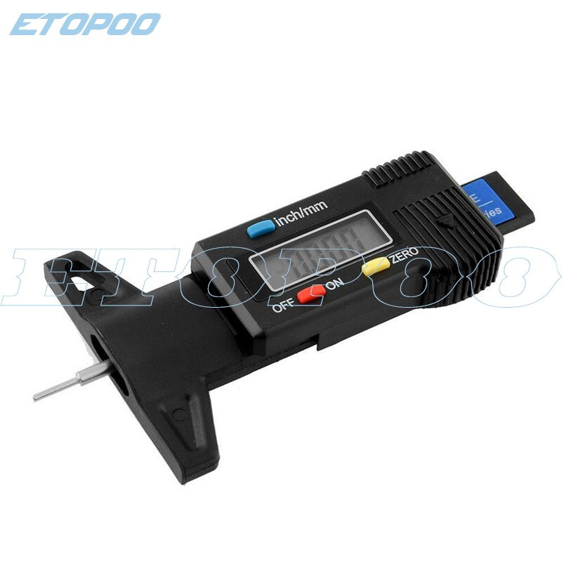 Profiltiefenmesser Für Reifen - Praktisches Messwerkzeug 0-30mm Für Motorrad, Auto & LKW