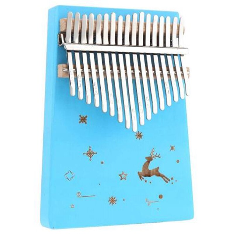 17 Keys Kalimba Thumb Piano Finger Piano Hand Piano Wooden Piano with Tuning Hammer Simple Learning Adult Beginners: Default Title