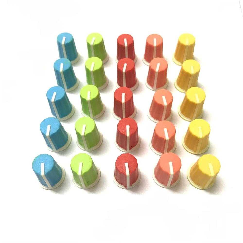 25PCS Replace EQ Rotary Knob For Pioneer DJ MIXER DJM djm-2000 900 850 750 700 800 DAA1176 DAA1305 colorful you can chose