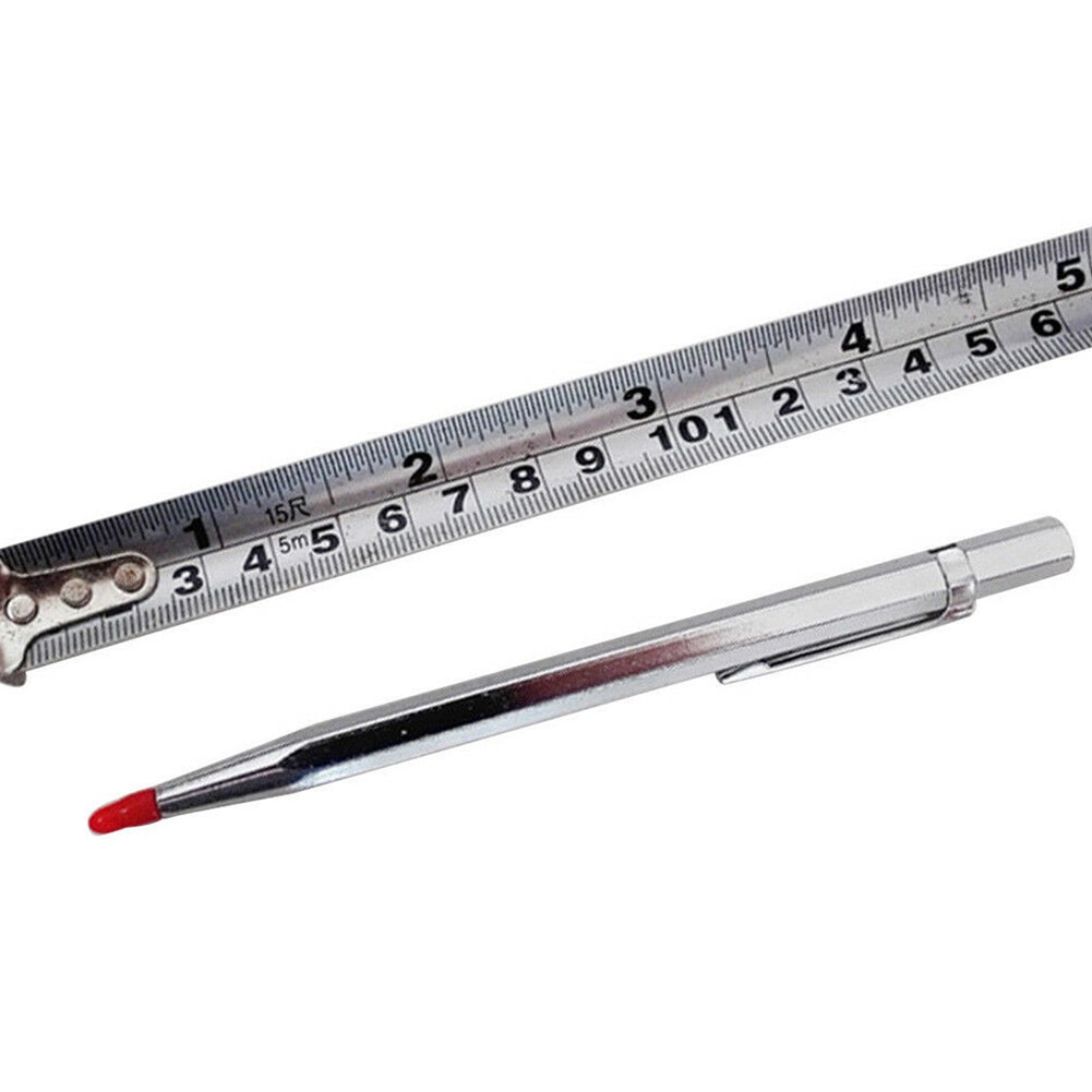 Etching Pen Lettering Portable Scriber Carving Chisel Handheld Engraving Tool Scribe Tungsten Steel Tip Multifunctional Marking