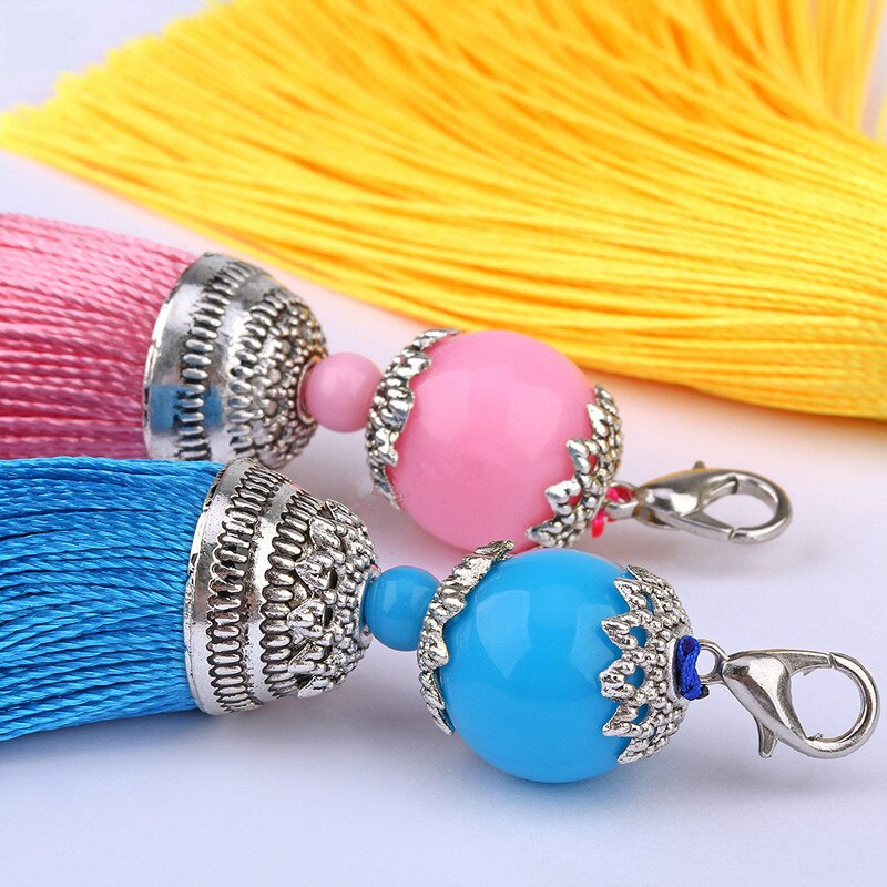 3 stuks gladde zijden kreeftensluiting kwastjes franje hanger diy knutselen kwastjes versieringen kleding gordijnen decoratie oorbellen sieraden onderdelen