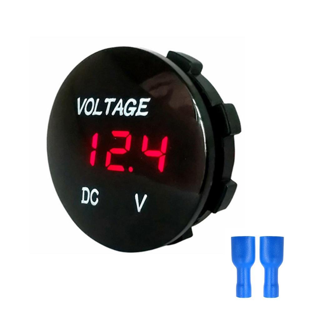 6-30V Auto Motor Led Panel Digitale Voltage Indicator Meter Dc Voltmeter