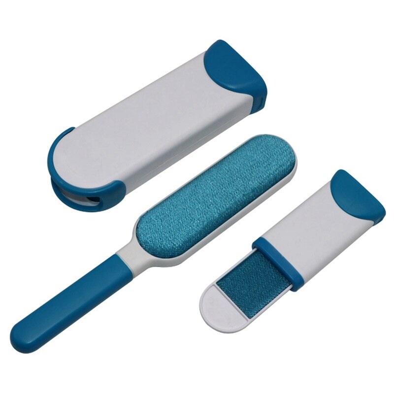 Cepillo estático para quitar el polvo y la pelusa de la ropa, cepillo para el pelo, lana antiestática, pelusa, pegajosa, elimina el pelo de mascota, limpiador, cepillos de limpieza