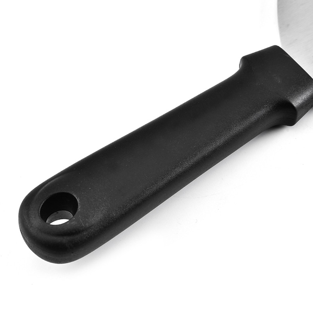 Stainless Steel Semicircle Cooking Shovel Plastic Handle Pancakes Spatula Pizza Server Kitchen Accessories Barbecue