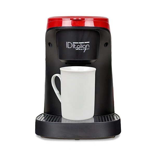 Cafetera para dos Postquam ITALIAN Total Coffe Duo Pro - depósito de 0,24L- CAFÉ MOLIDO - 450 W - IDECUCOF02