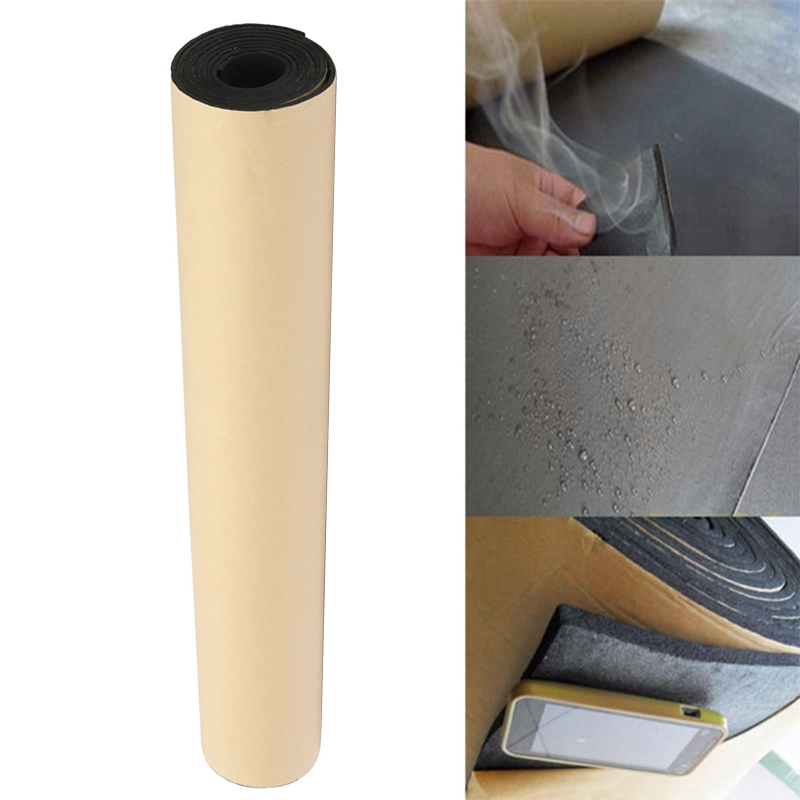 Isolamento térmico de algodão, isolamento acústico para carro, absorve o calor, espuma, isolamento térmico, algodão, 3/5/6/10mm, espessura 100/200cm