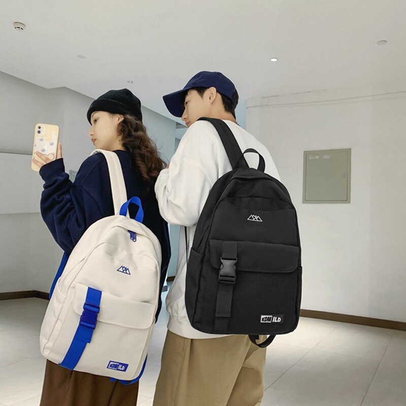 Schulranzen für Teenager und mädchen, studentenrucksäcke, damen und herren, großes fassungsvermöGen, lässig-preppy stil