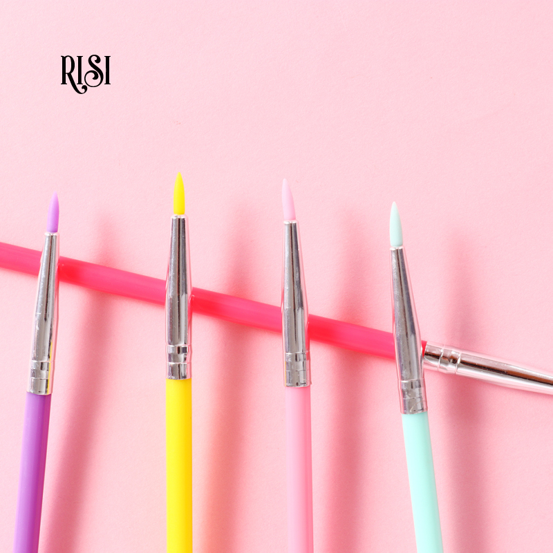 Brosse de lifting des cils en silicone ultra mince, outil coloré, nouvelle solution,