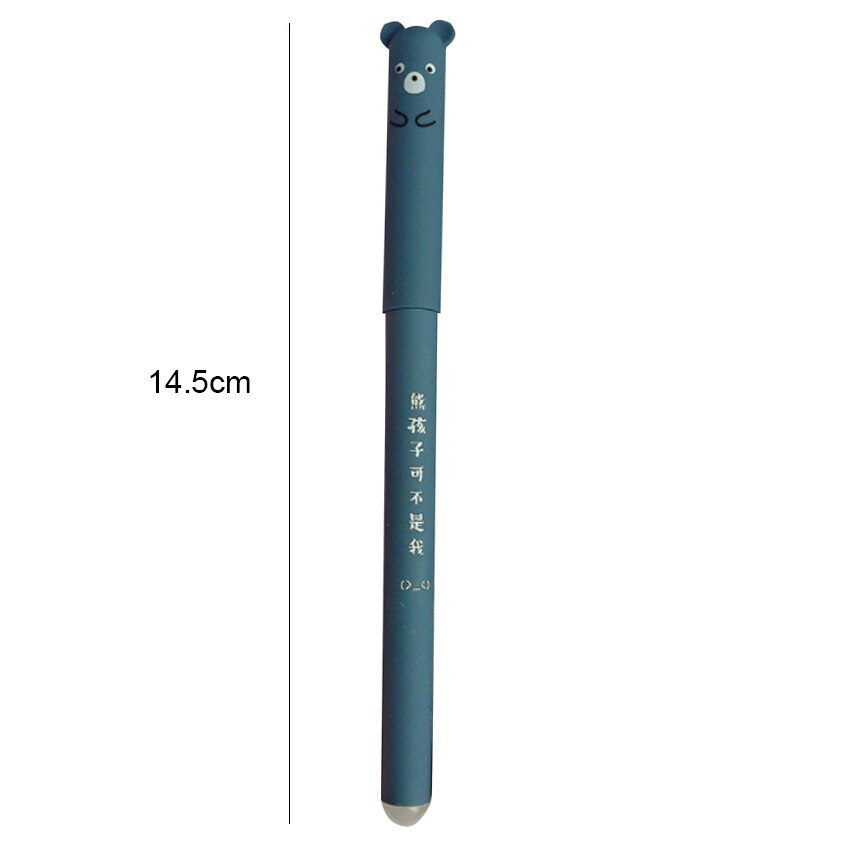 4 Stks/partij Leuke Piggy Panda Neutrale Borstel Gel Inkt Pen Relatiegeschenk School Office Supply
