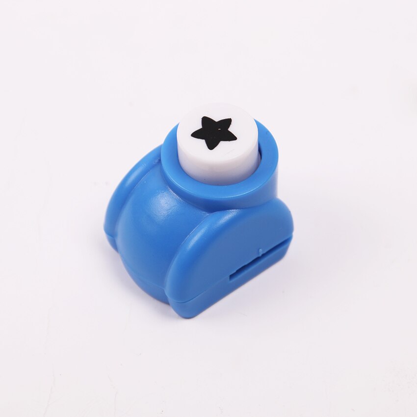 1PC Mini Kids Scrapbooking Punches Handmade Card Craft Printing Hole Punch DIY Flower Paper Craft Maple Leaf Star Shape: Star
