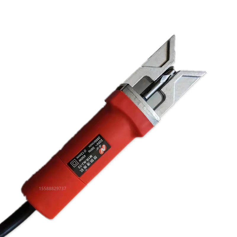 450W Electric Seam Cleaning Machine Portable Electric Corner Milling Machine 2800RPM for Clean Plastic Steel Door & Window: Burgundy