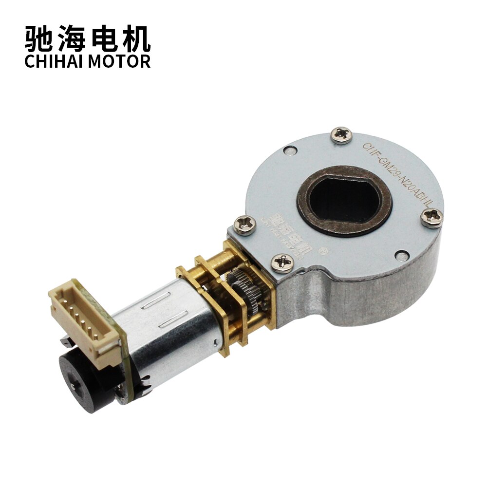 chihai motor CHF-GM29-N20V ABHL 29mm DC 3V 6V 12V mini DC secondary variable speed motor with encoder