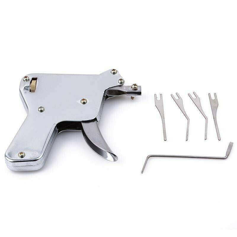 5pcs Strong Steel Lock Picking Tools Set Extractor Training Padlock Open Tools Set Tool Parts Use Tip Lock Opener