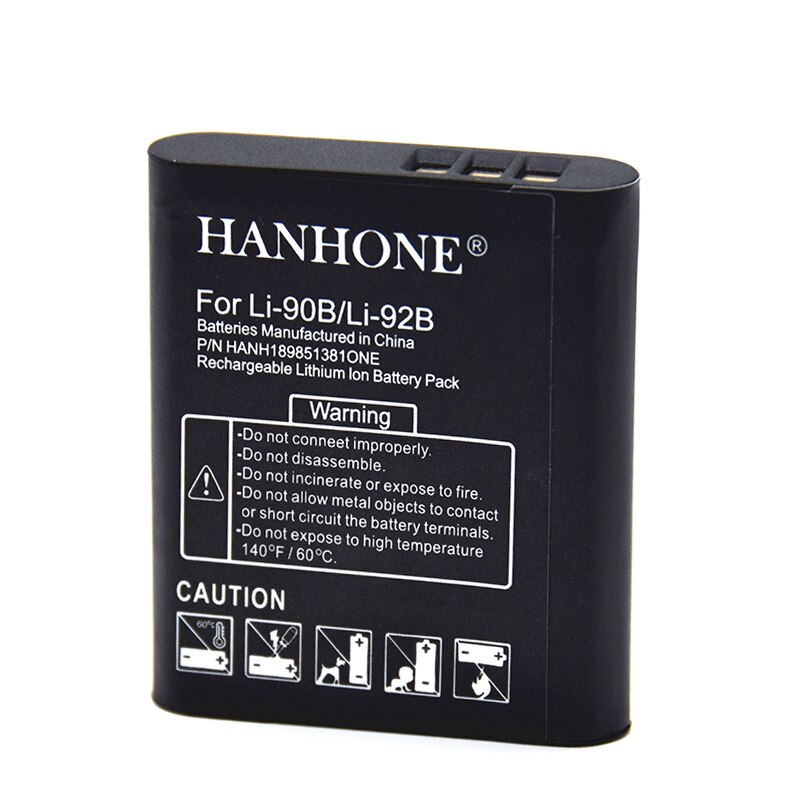 Batteria LI-90B Compatibile Per Olympus Tough TG-6, TG-5, TG-Tracker, SH – 1 Pezzo - Foto 3