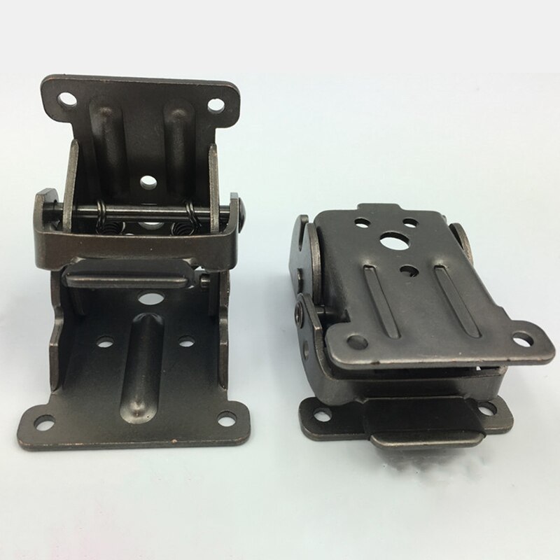 2Pcs 90 Degrees Self-Locking Folding Hinge Dining Table Lift Support Connection Cabinet Hinge Furniture Hardware Accessories