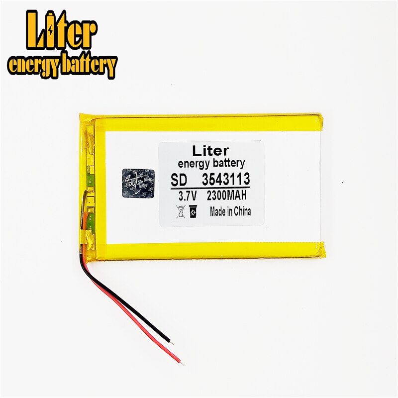 3543113 3.7V 2300mah Batteria ai polimeri di Litio con Protection Board Per PDA Tablet Pc Prodotti Digitali: 3543113