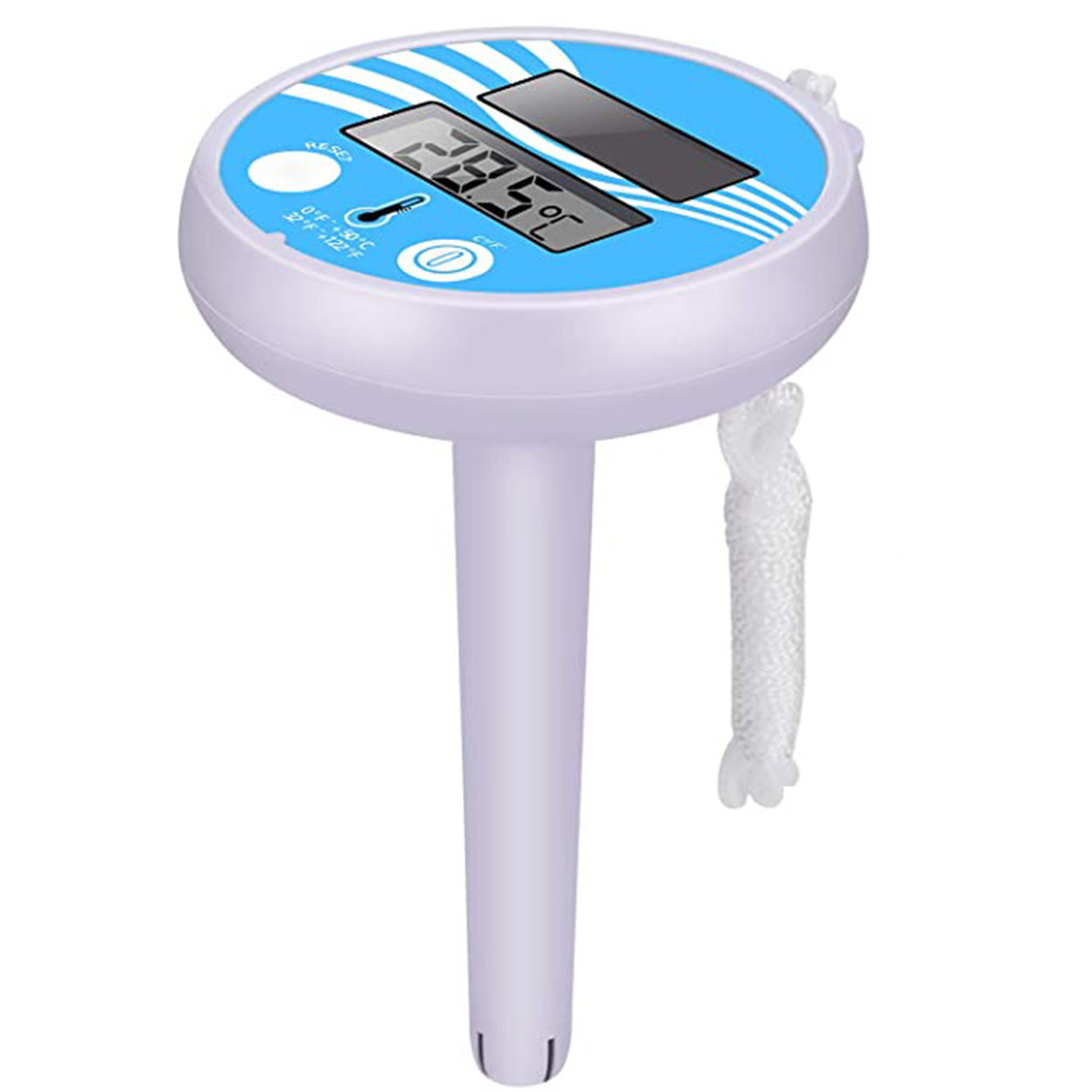 Solar Powered Swimming Pool Thermometer Digital Pool Floating Shatter Resistant LXY9