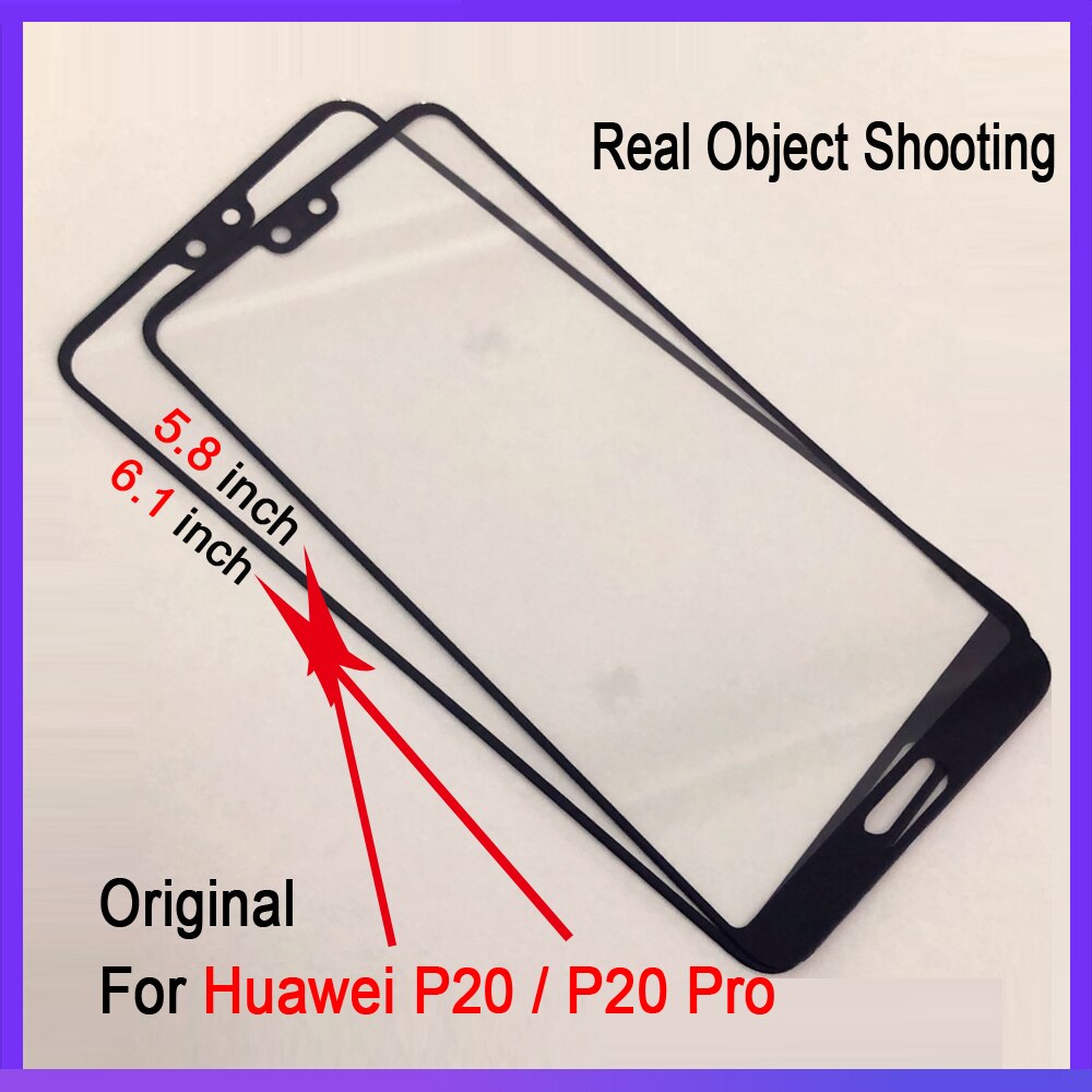 Touch Screen Glas Voor Huawei P20 P20Pro P30 P30 Lite P30 Pro LCD Display Panel Voor Outer Glas Lens Spare onderdelen Vervanging