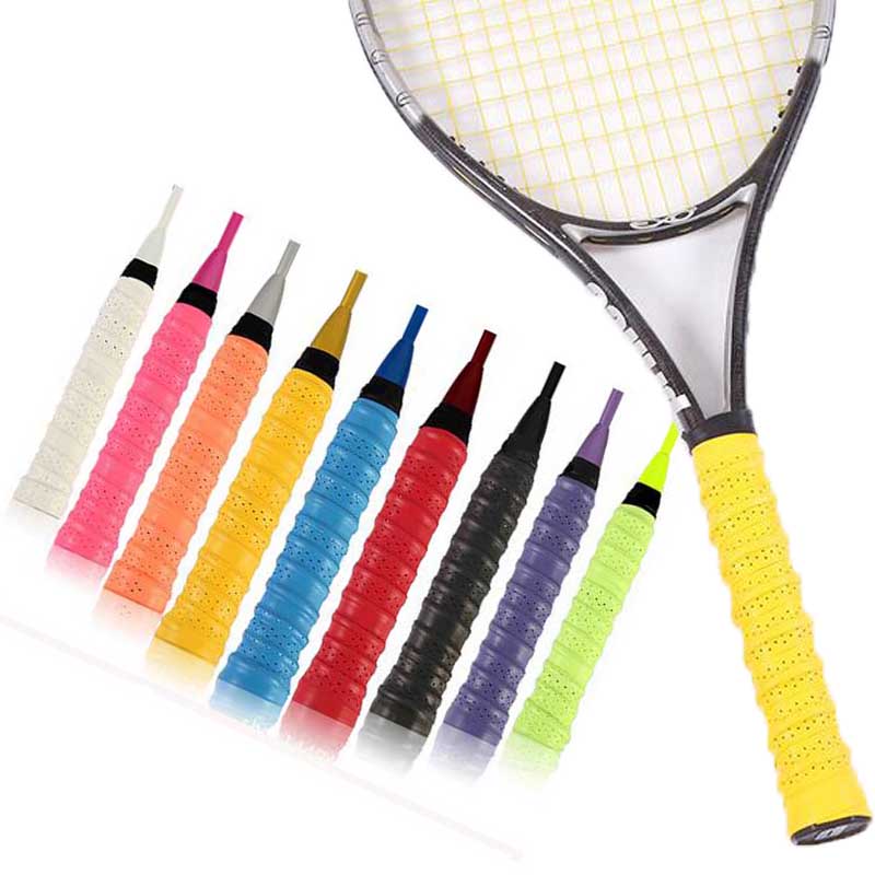 110Cm Anti Slip Racket Over Grip Roll Tennis Badminton Squash Handvat Overgrips Tape Badminton Racket Zweet Ademend Band