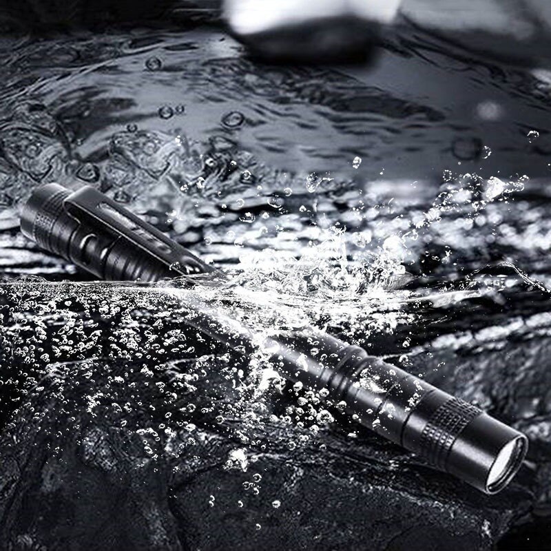 Portable Mini LED Flashlight 1 Switch Mode Walking Light Suitable for Car Maintenance Flashlight Dentist and Lighting Camping