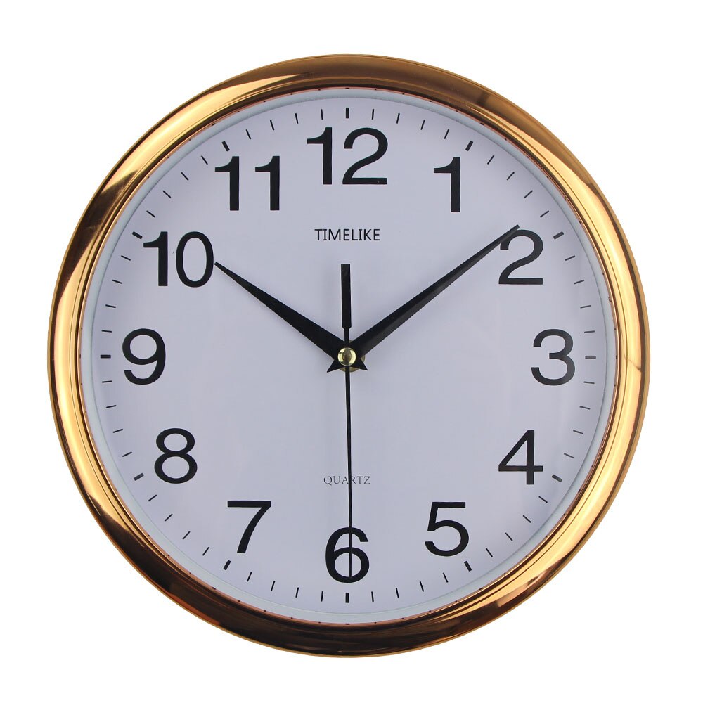 Vægur klassisk vintage rundt vægur moderne plast ur quartz horloge retro wathces relogio de parede