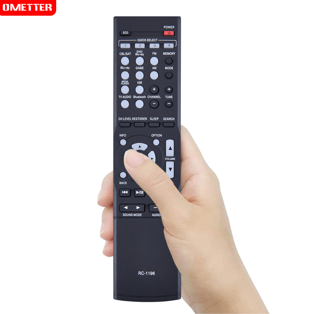 RC-1196 Replace Remote for Denon AV Receiver AVR-S500BT AVR-S510BT AVR-X520BT AVR-X510BT