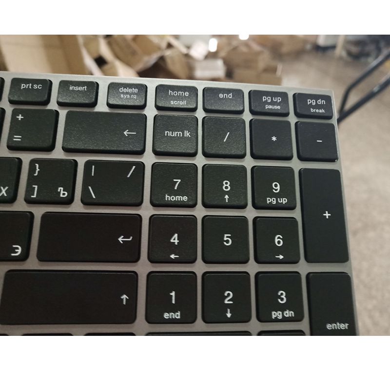 teclado ruso para portátil GZEELE para HP PROBOOK 4530 4530S 4730 4730S 4535S 4735s RU con marco plateado para reemplazar notebook